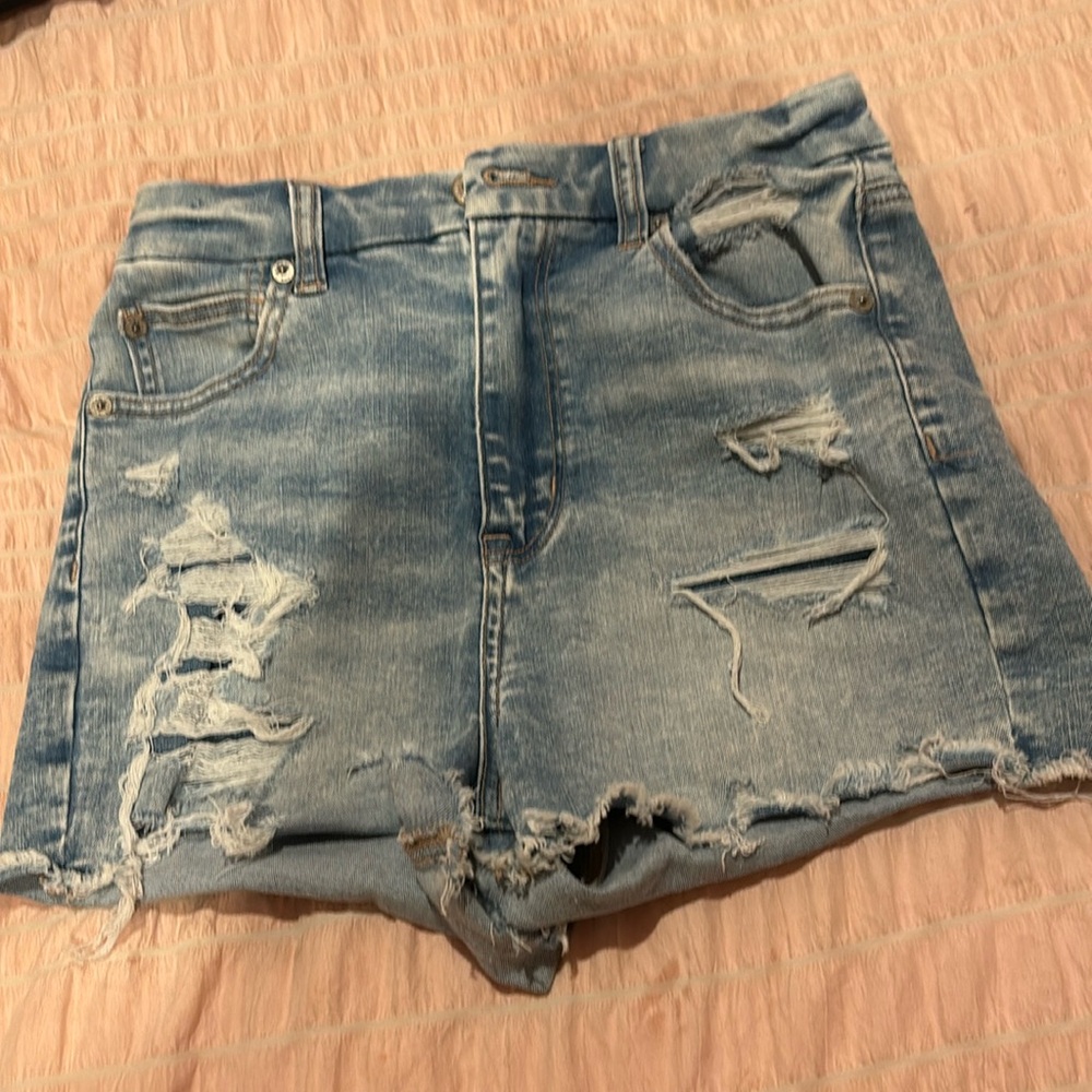 american eagle jean shorts
